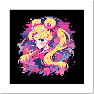 sailor moon Posters and Art